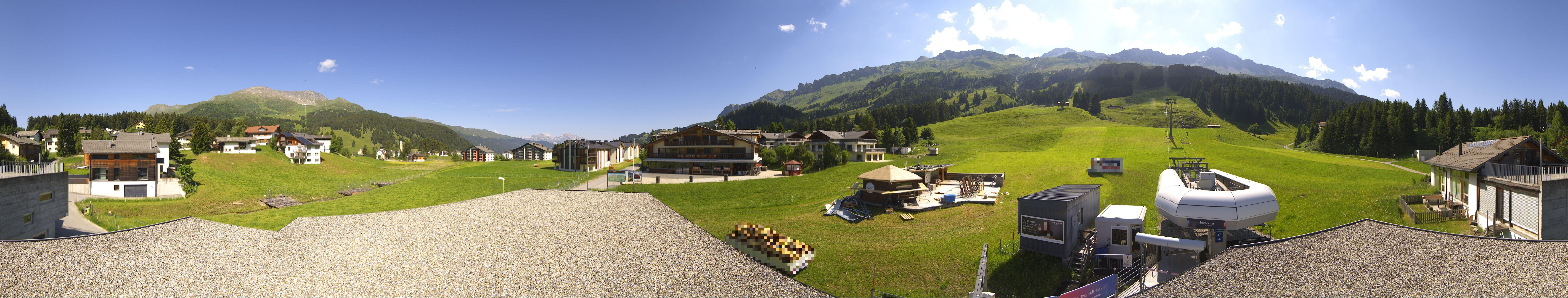 Archiv Foto Webcam Panoramablick Parpan