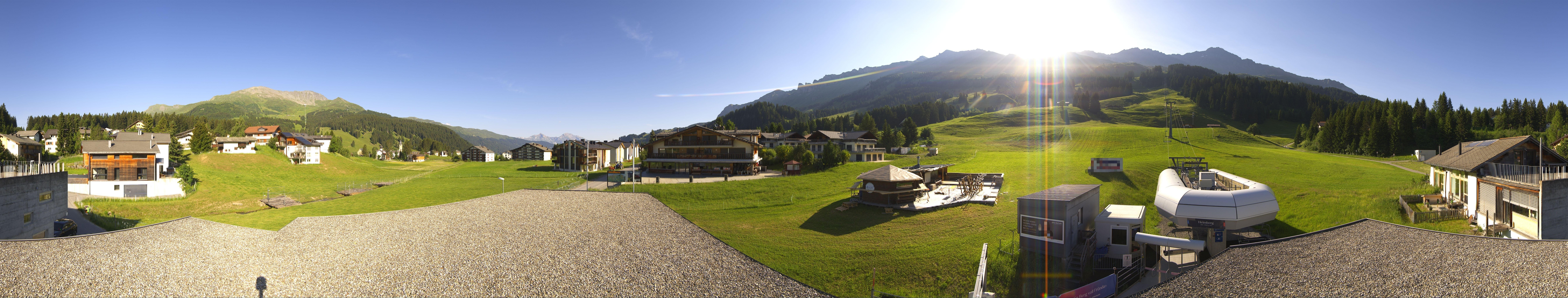 Archiv Foto Webcam Panoramablick Parpan