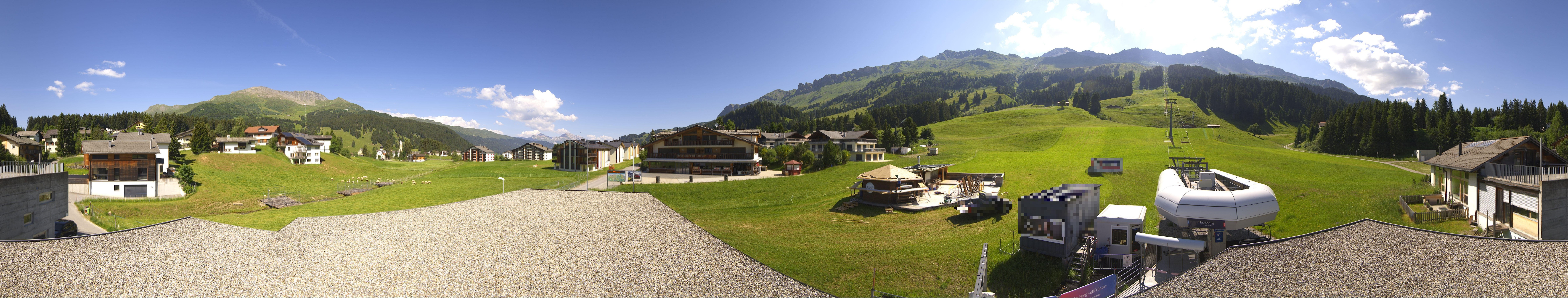 Archiv Foto Webcam Panoramablick Parpan