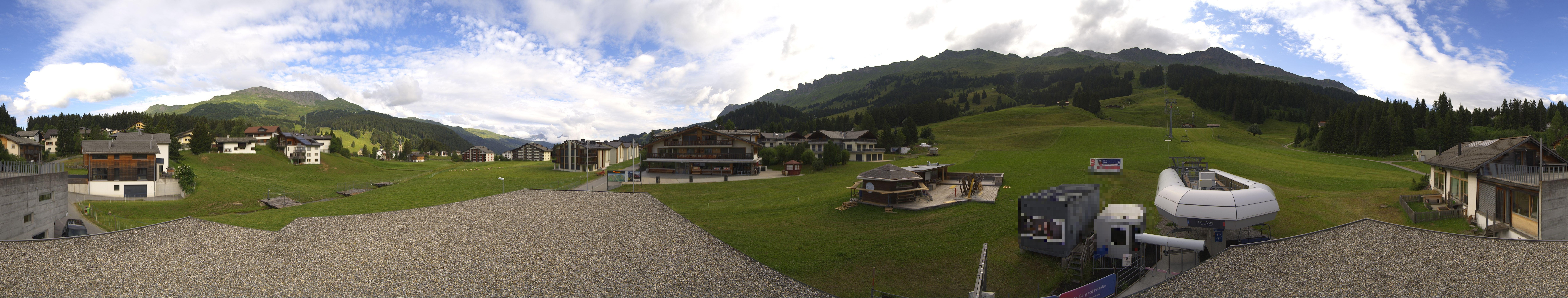Archiv Foto Webcam Panoramablick Parpan