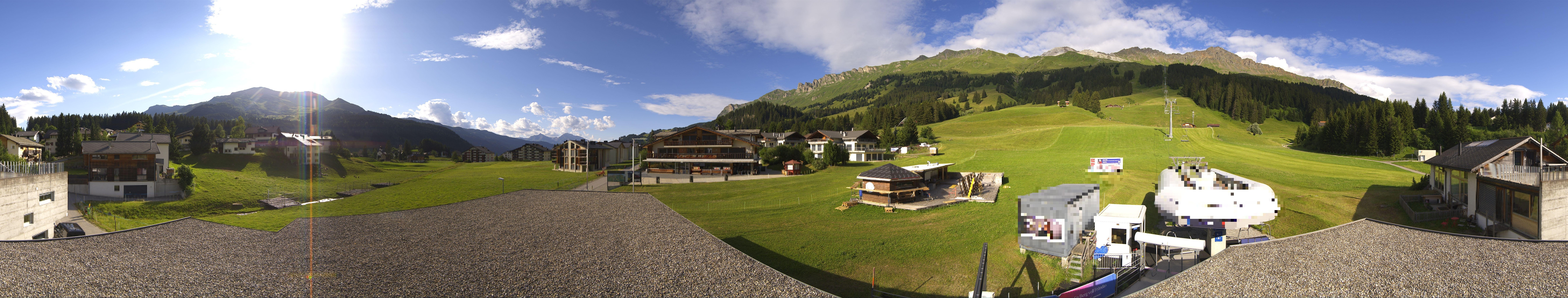 Archiv Foto Webcam Panoramablick Parpan