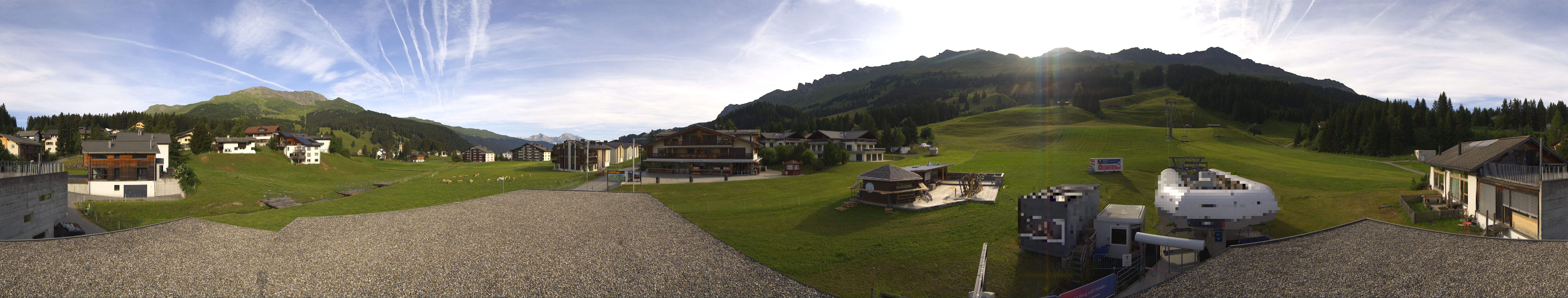 Archiv Foto Webcam Panoramablick Parpan