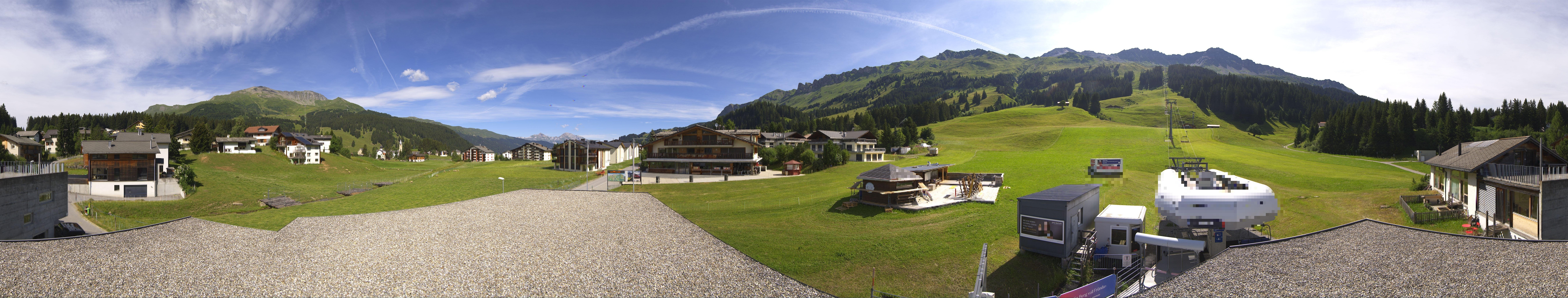 Archiv Foto Webcam Panoramablick Parpan