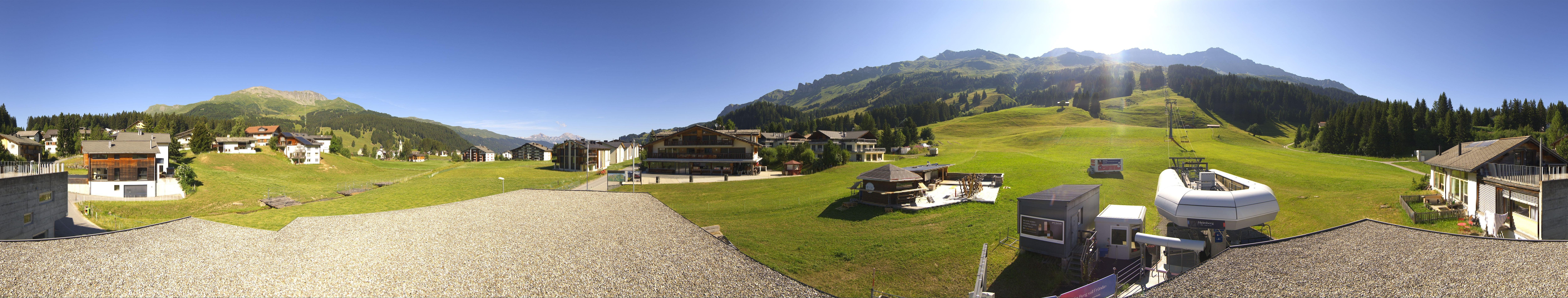Archiv Foto Webcam Panoramablick Parpan