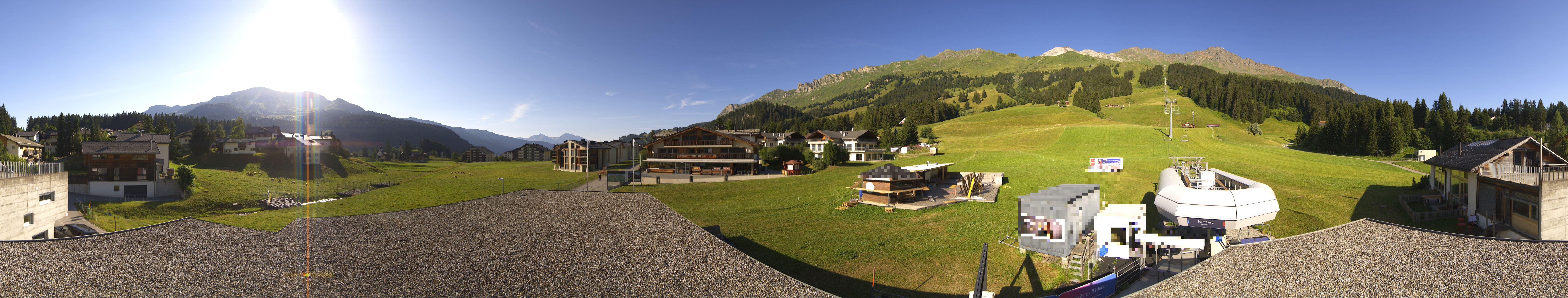 Archiv Foto Webcam Panoramablick Parpan