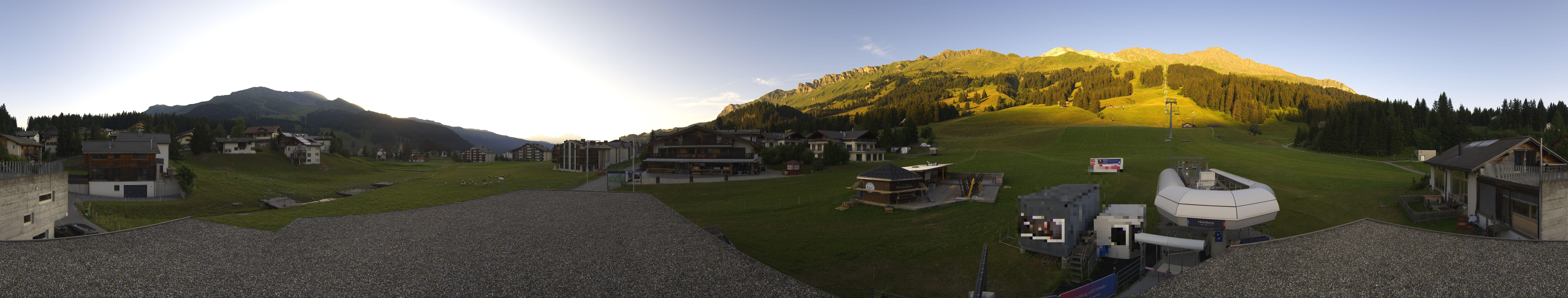 Archiv Foto Webcam Panoramablick Parpan