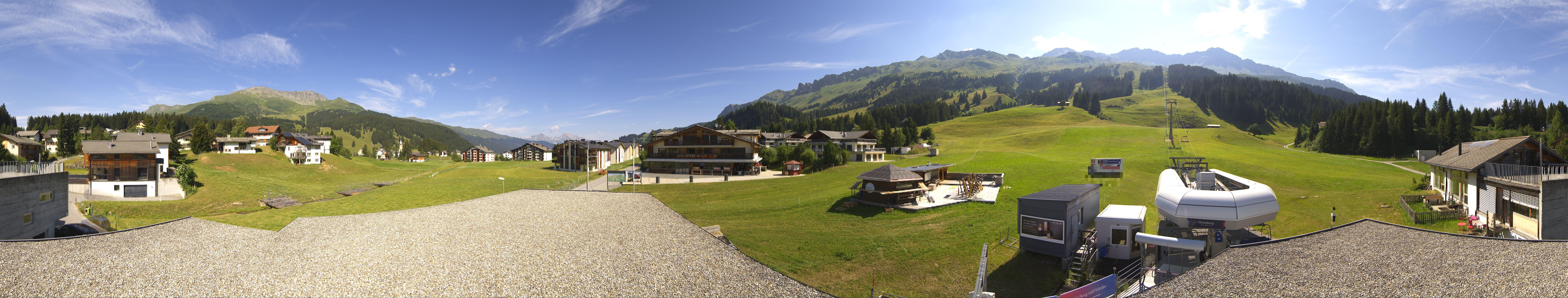 Archiv Foto Webcam Panoramablick Parpan