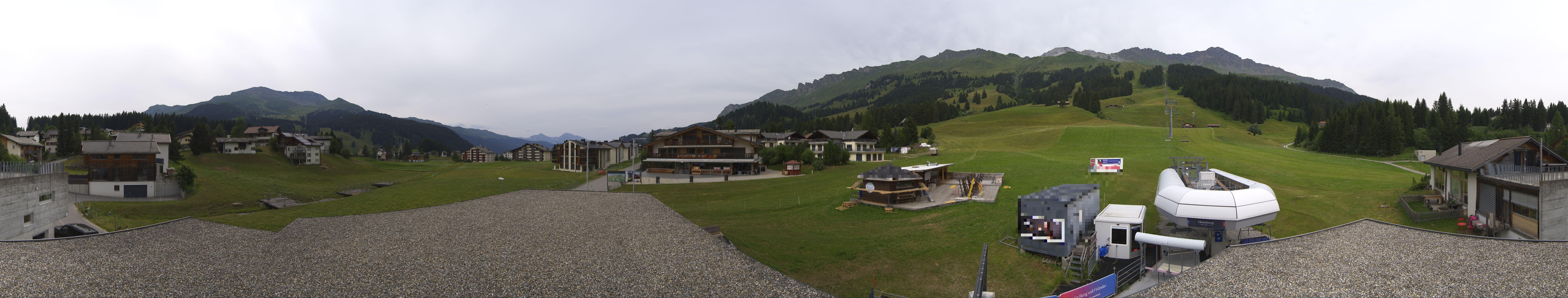 Archiv Foto Webcam Panoramablick Parpan