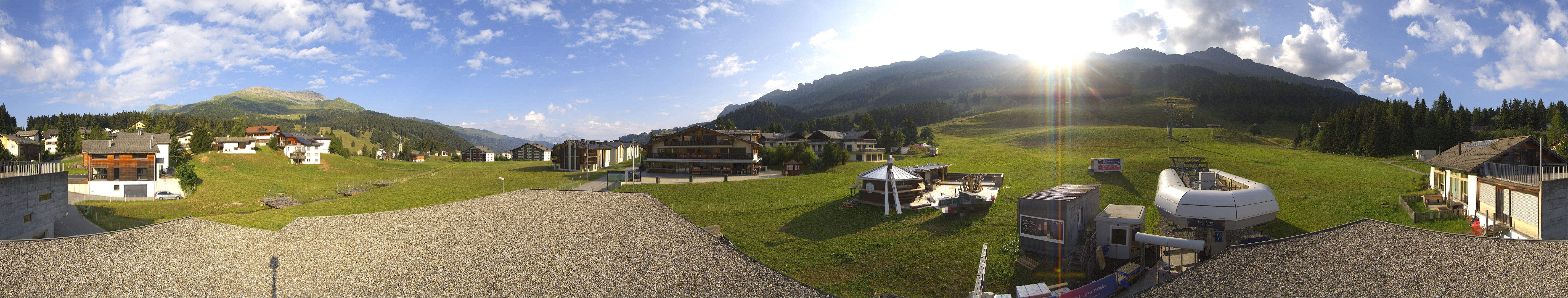 Archiv Foto Webcam Panoramablick Parpan