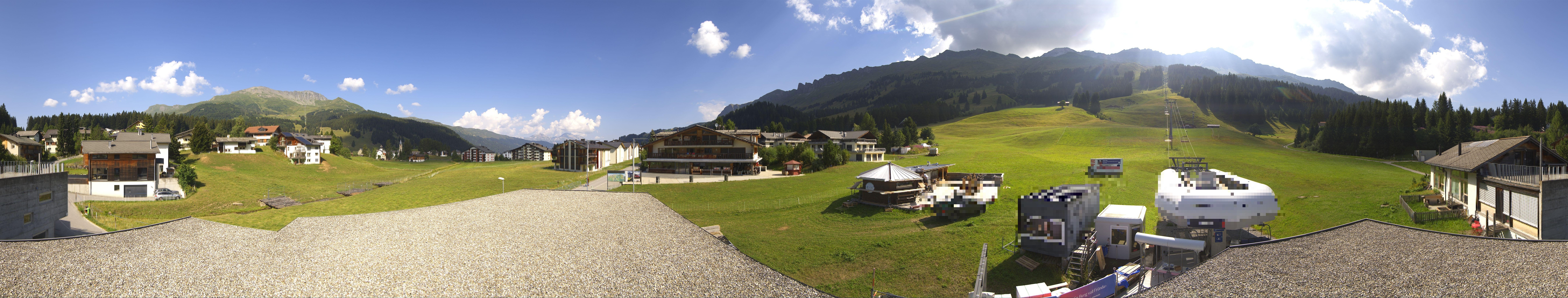 Archiv Foto Webcam Panoramablick Parpan