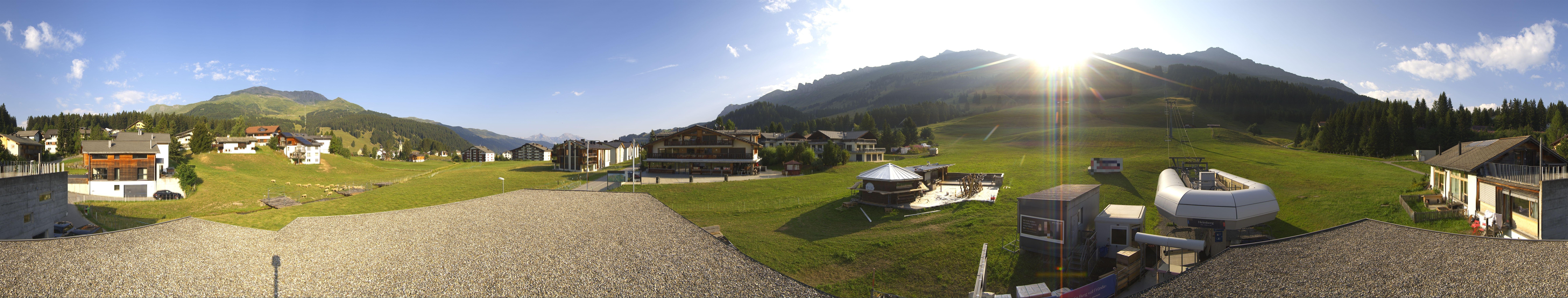 Archiv Foto Webcam Panoramablick Parpan