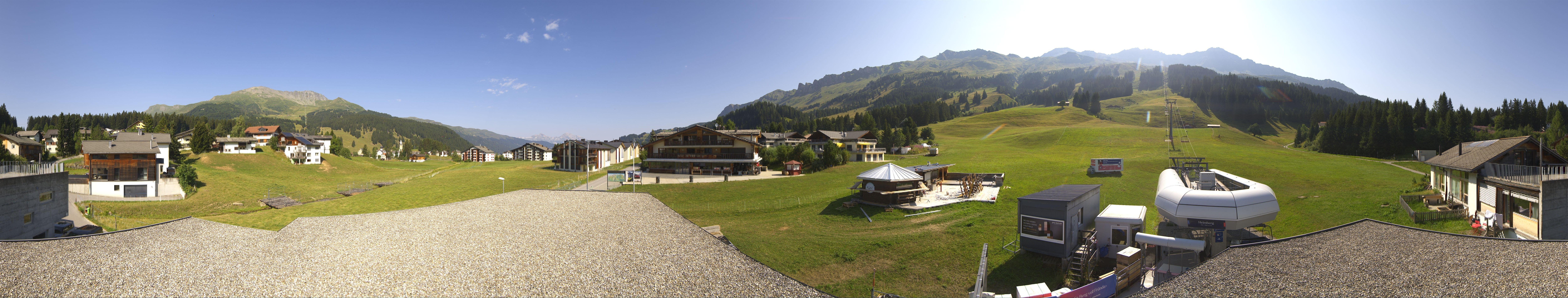 Archiv Foto Webcam Panoramablick Parpan