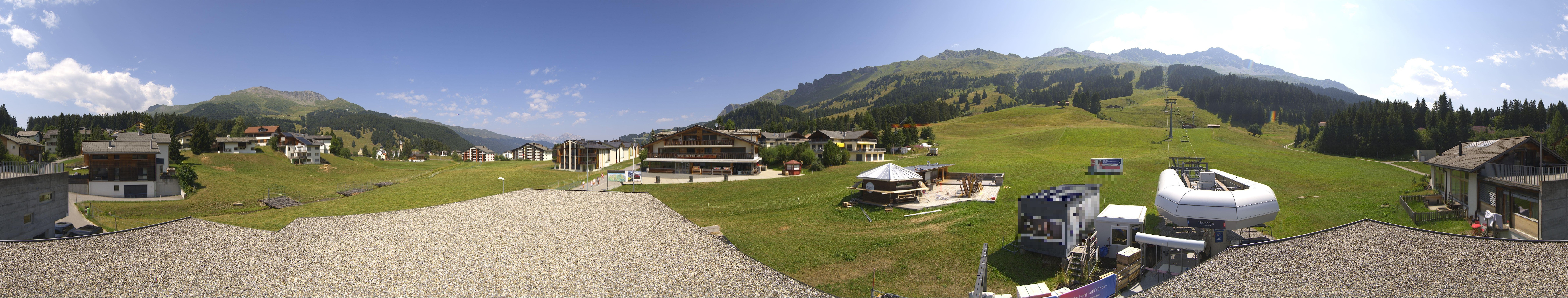 Archiv Foto Webcam Panoramablick Parpan
