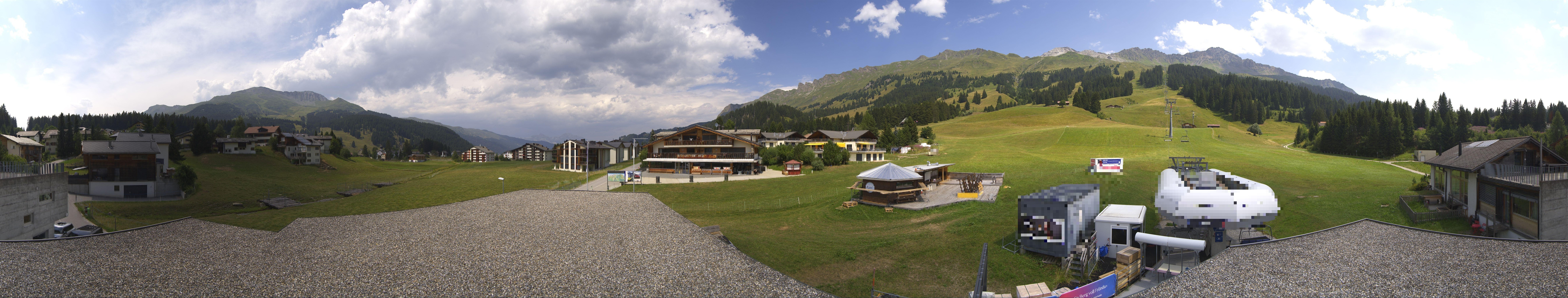 Archiv Foto Webcam Panoramablick Parpan