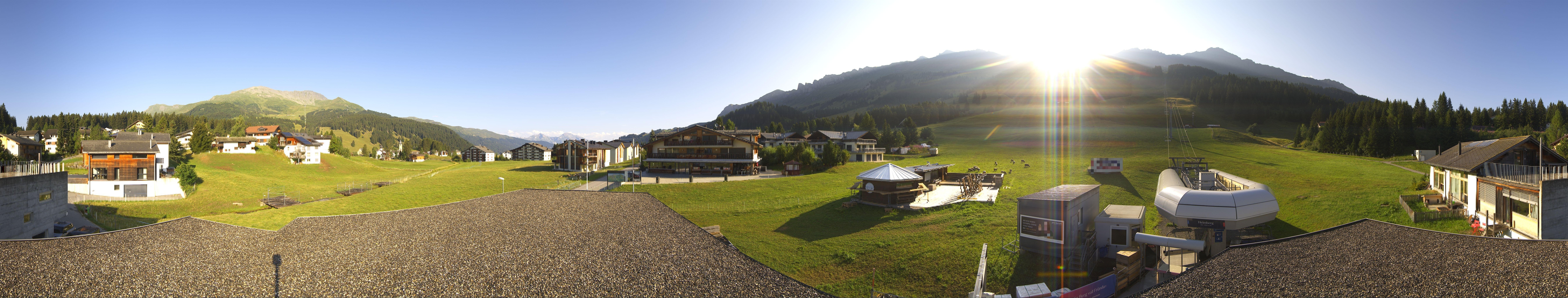 Archiv Foto Webcam Panoramablick Parpan