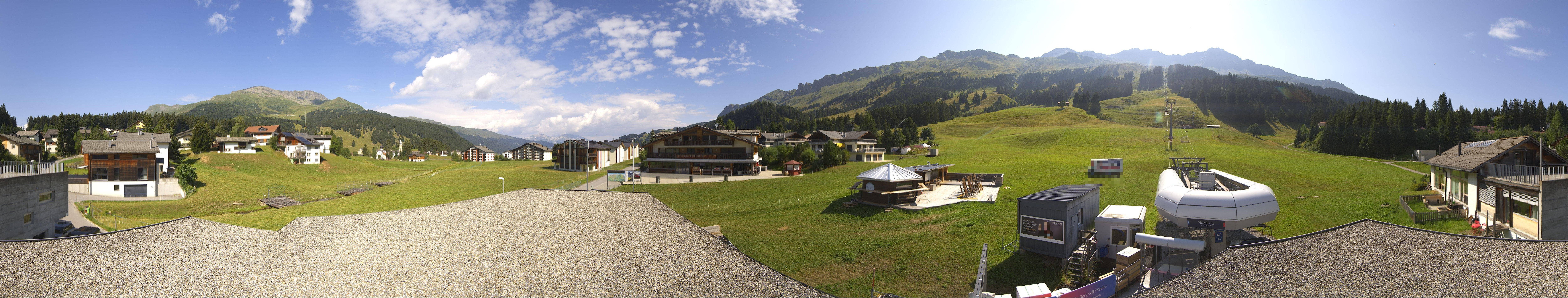 Archiv Foto Webcam Panoramablick Parpan