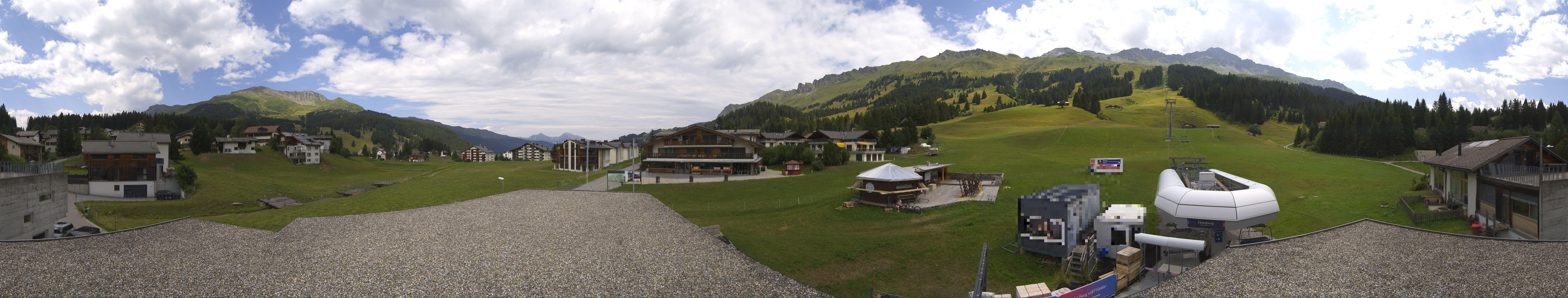 Archiv Foto Webcam Panoramablick Parpan