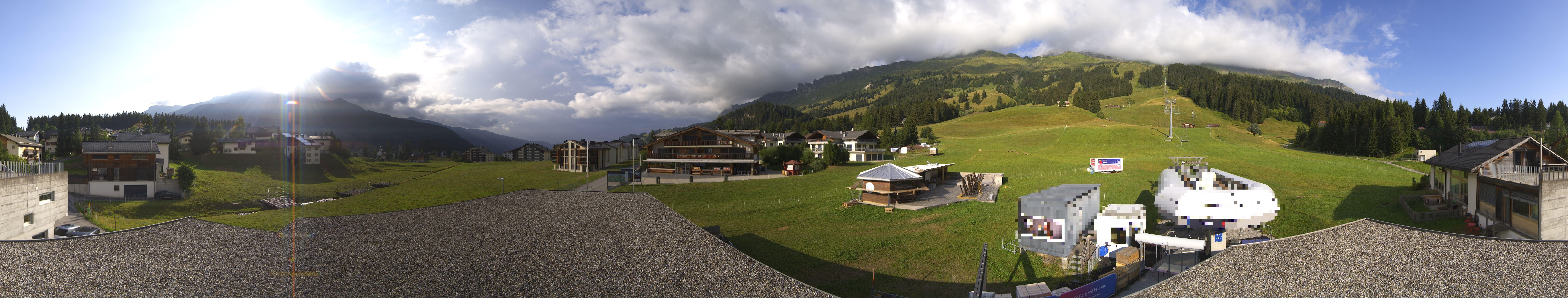 Archiv Foto Webcam Panoramablick Parpan