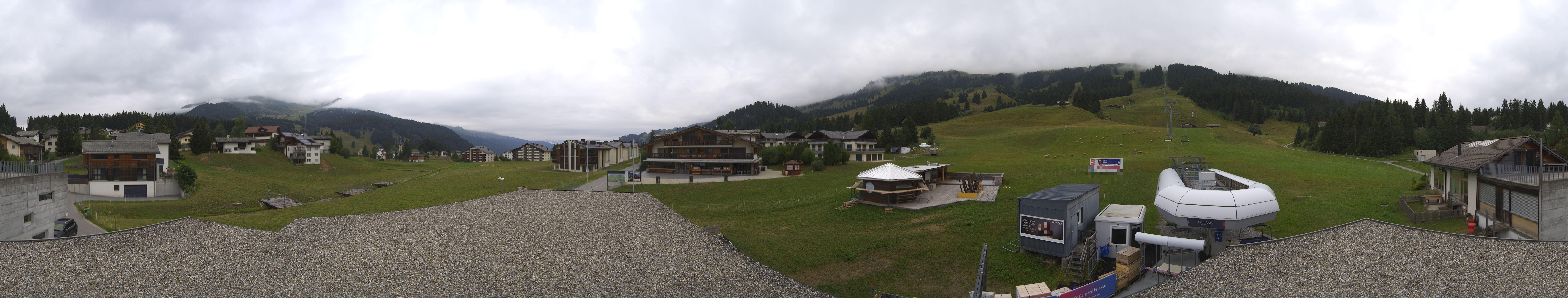 Archiv Foto Webcam Panoramablick Parpan