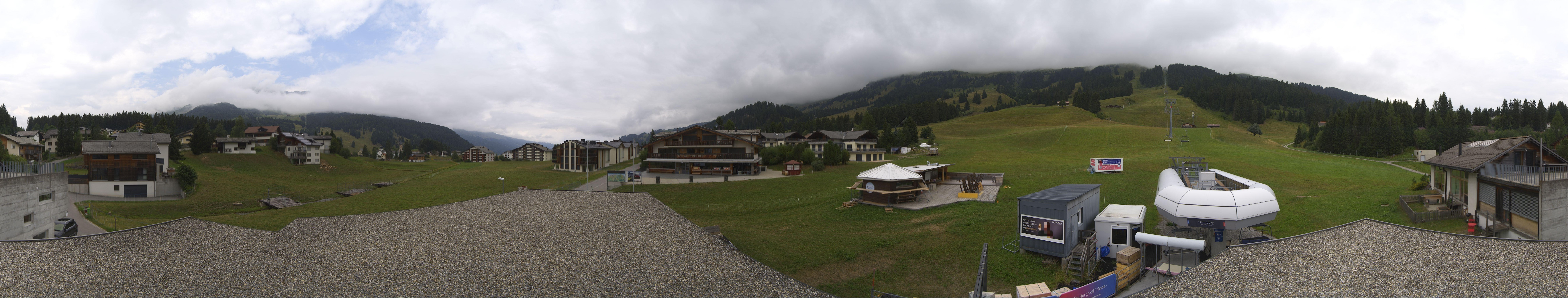 Archiv Foto Webcam Panoramablick Parpan