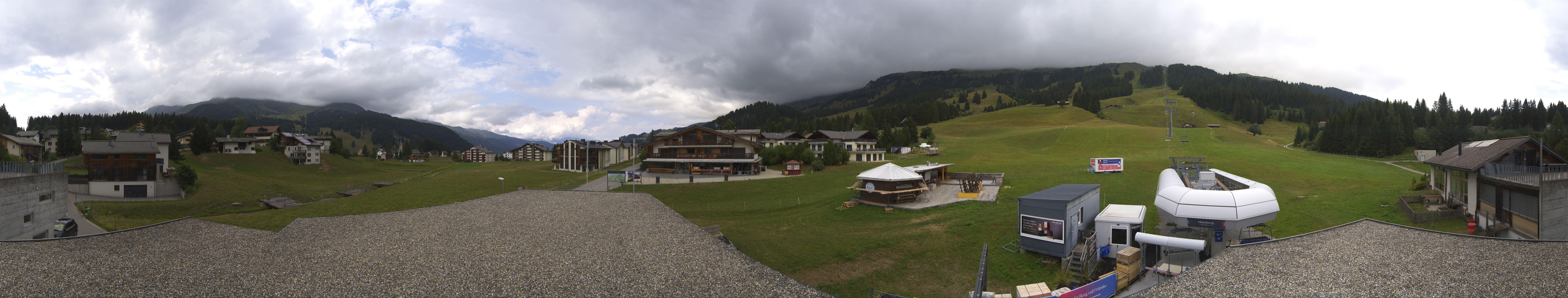 Archiv Foto Webcam Panoramablick Parpan