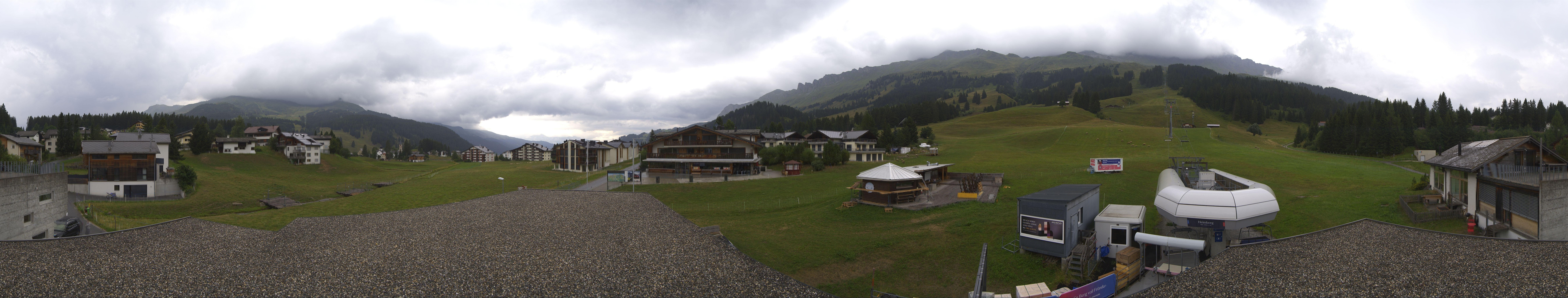 Archiv Foto Webcam Panoramablick Parpan