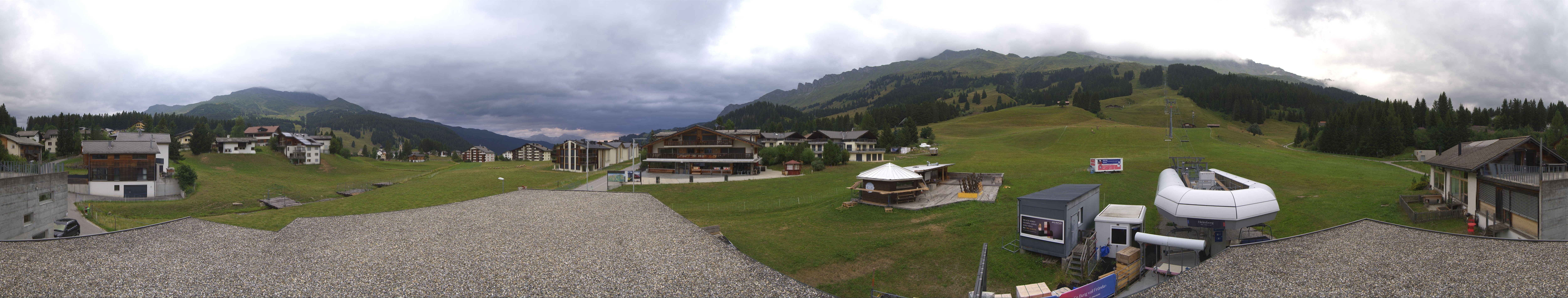 Archiv Foto Webcam Panoramablick Parpan