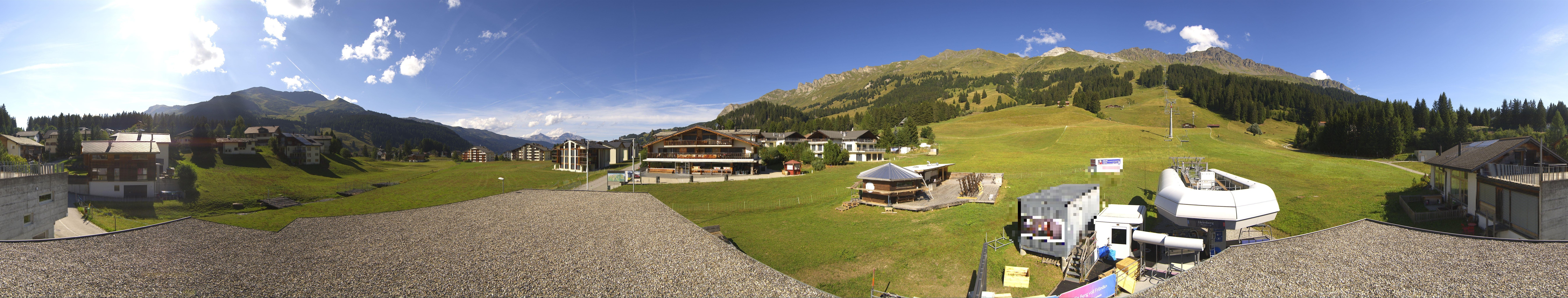 Archiv Foto Webcam Panoramablick Parpan