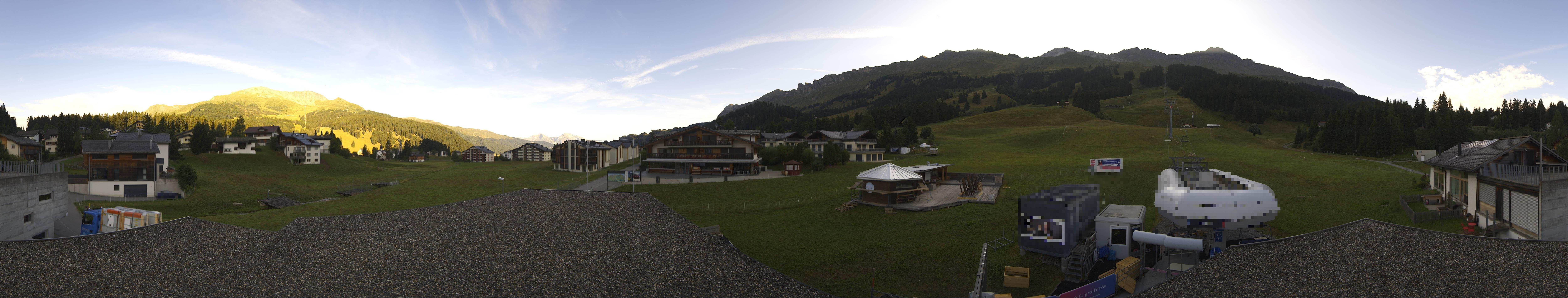 Archiv Foto Webcam Panoramablick Parpan