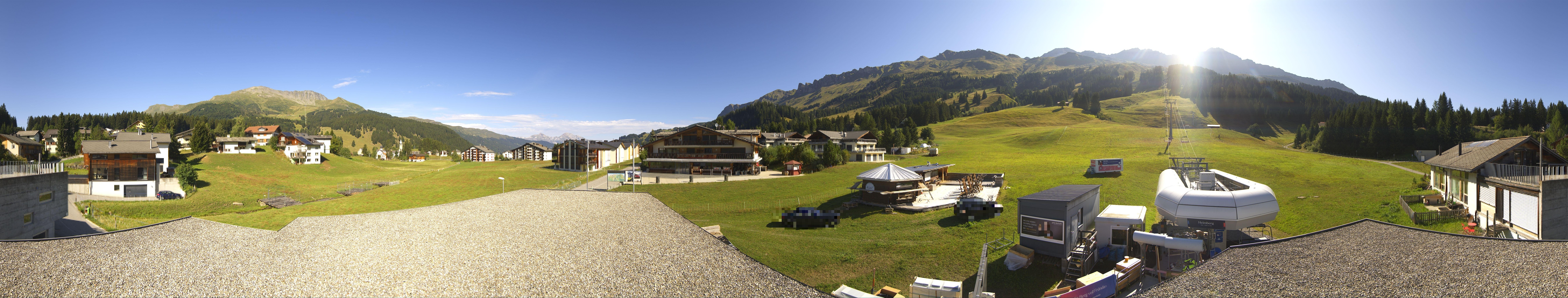 Archiv Foto Webcam Panoramablick Parpan