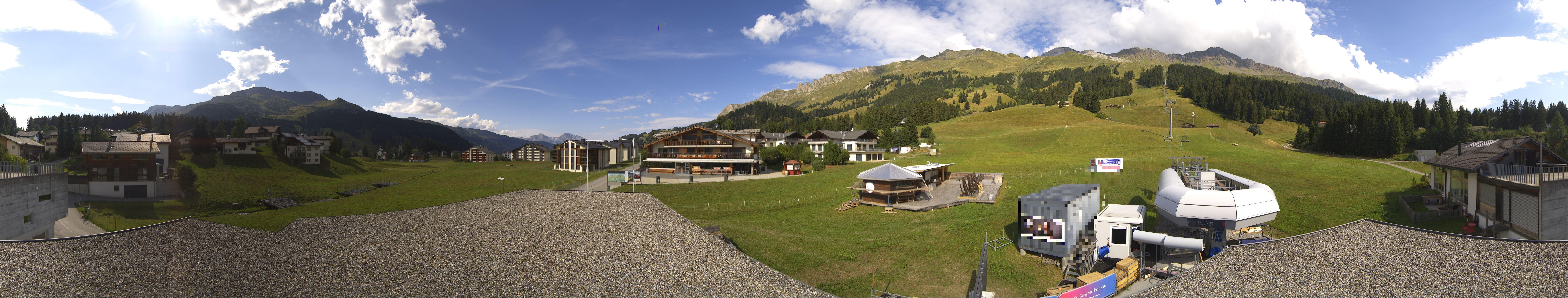 Archiv Foto Webcam Panoramablick Parpan