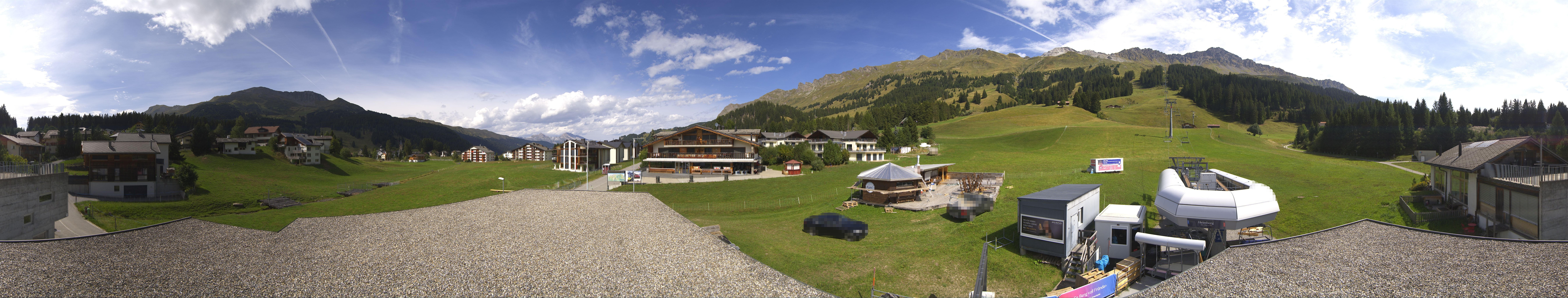 Archiv Foto Webcam Panoramablick Parpan