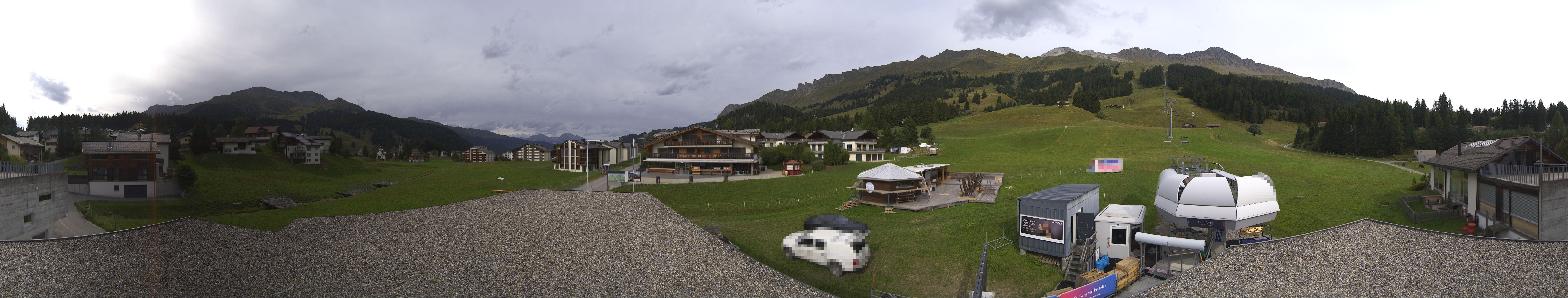 Archiv Foto Webcam Panoramablick Parpan