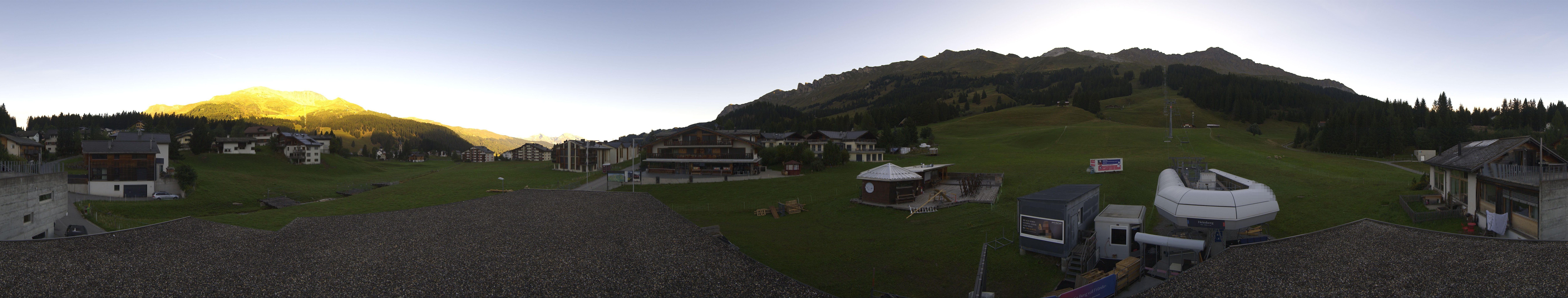 Archiv Foto Webcam Panoramablick Parpan