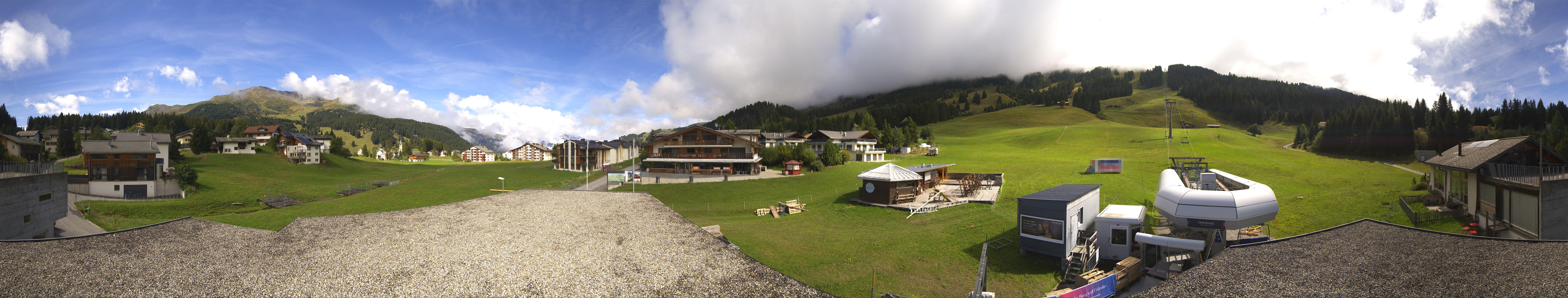 Archiv Foto Webcam Panoramablick Parpan