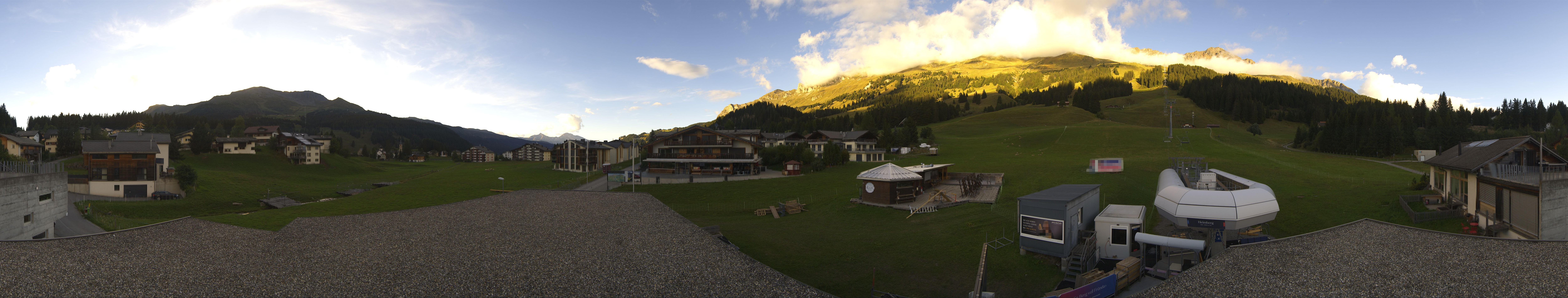 Archiv Foto Webcam Panoramablick Parpan