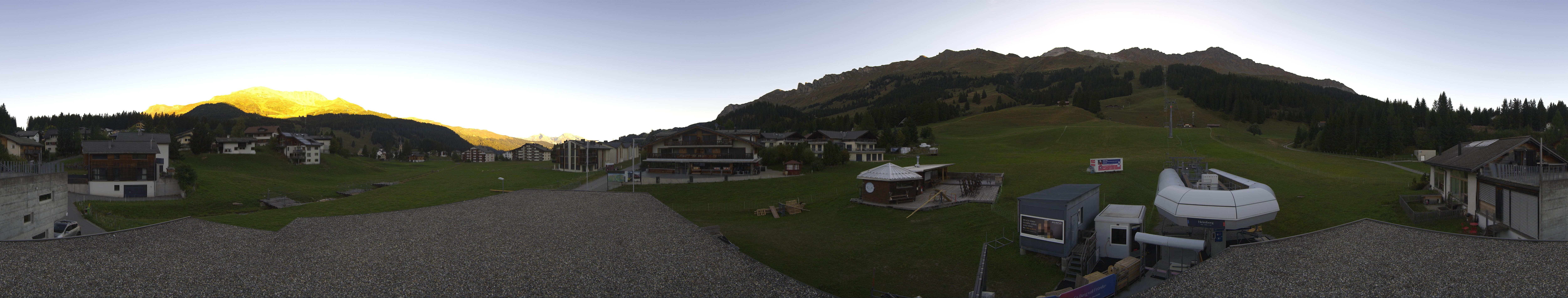 Archiv Foto Webcam Panoramablick Parpan