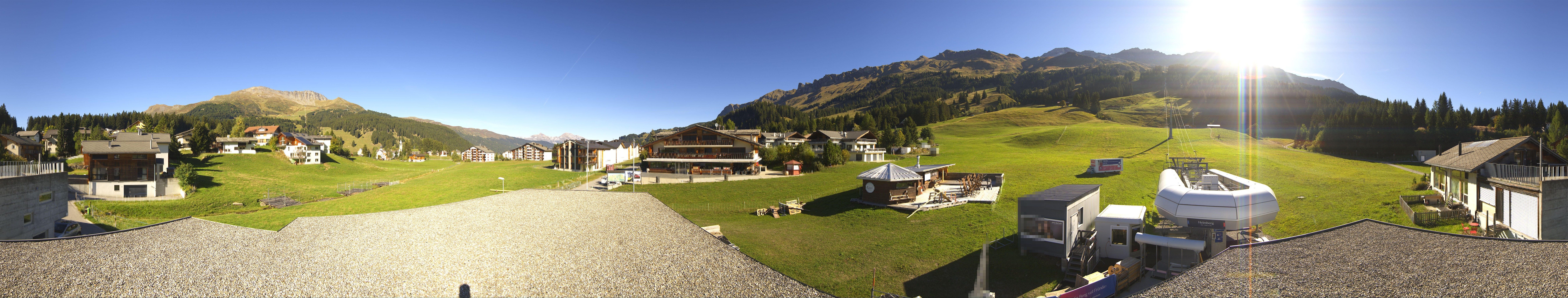 Archiv Foto Webcam Panoramablick Parpan