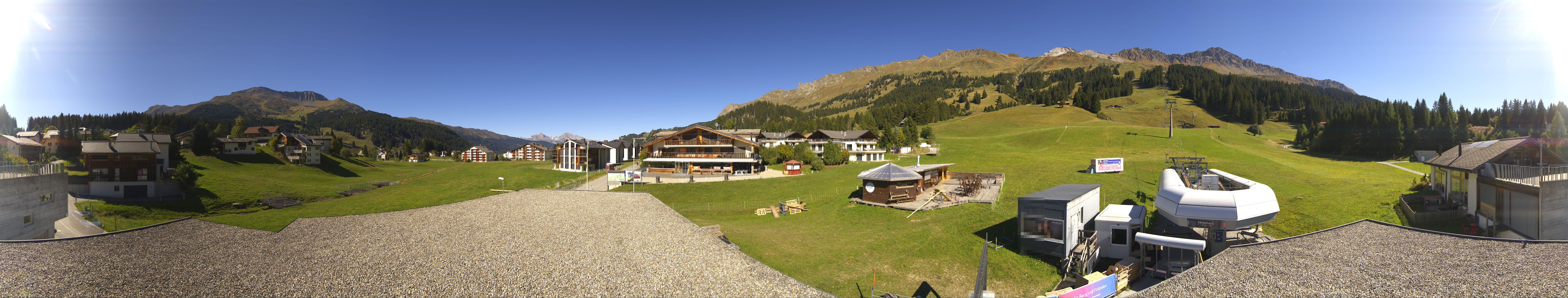 Archiv Foto Webcam Panoramablick Parpan