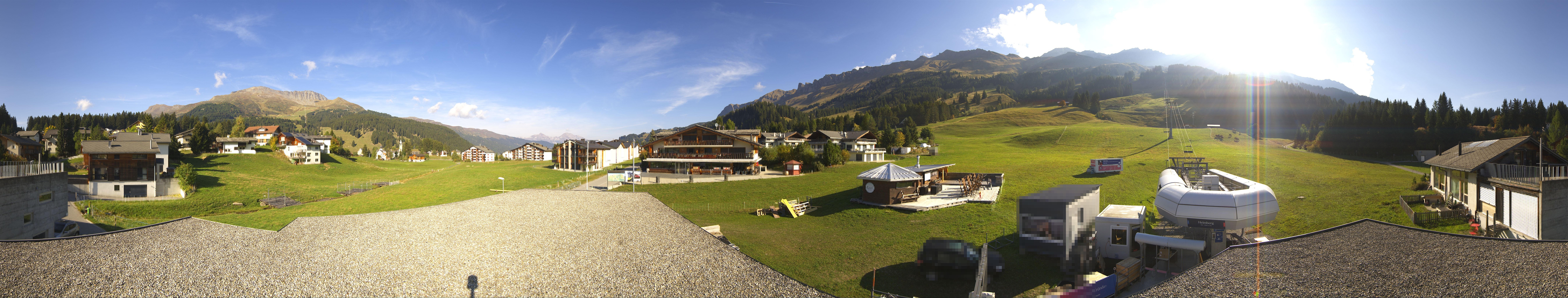 Archiv Foto Webcam Panoramablick Parpan