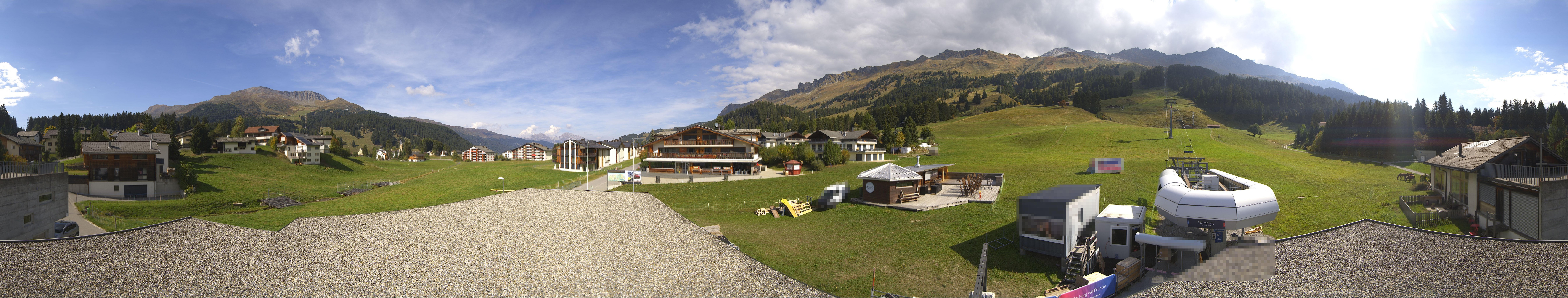 Archiv Foto Webcam Panoramablick Parpan