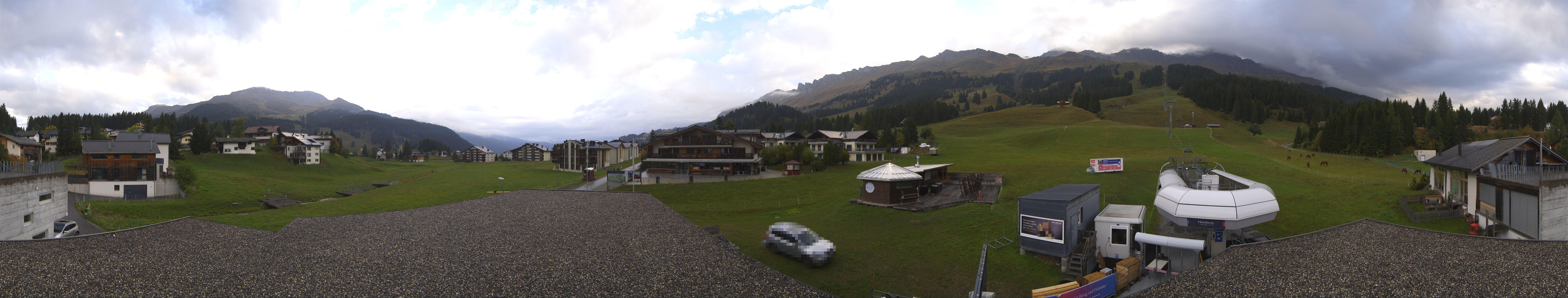 Archiv Foto Webcam Panoramablick Parpan