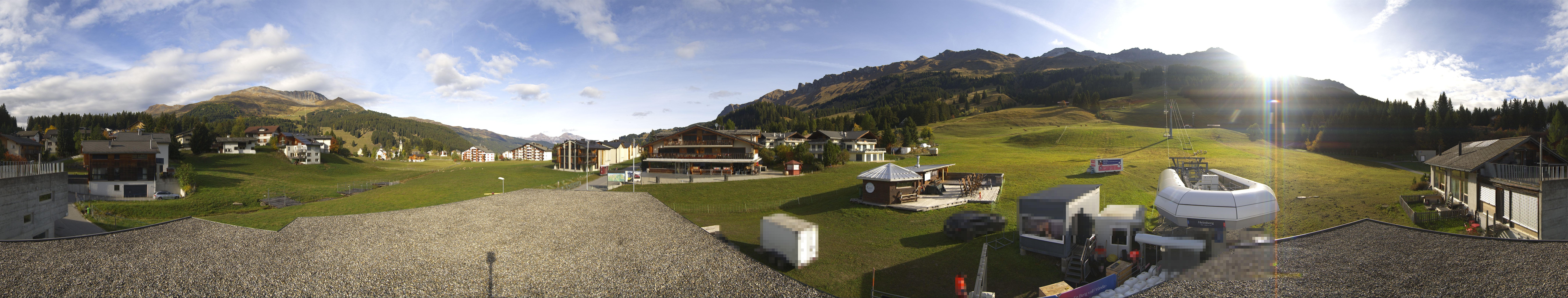 Archiv Foto Webcam Panoramablick Parpan