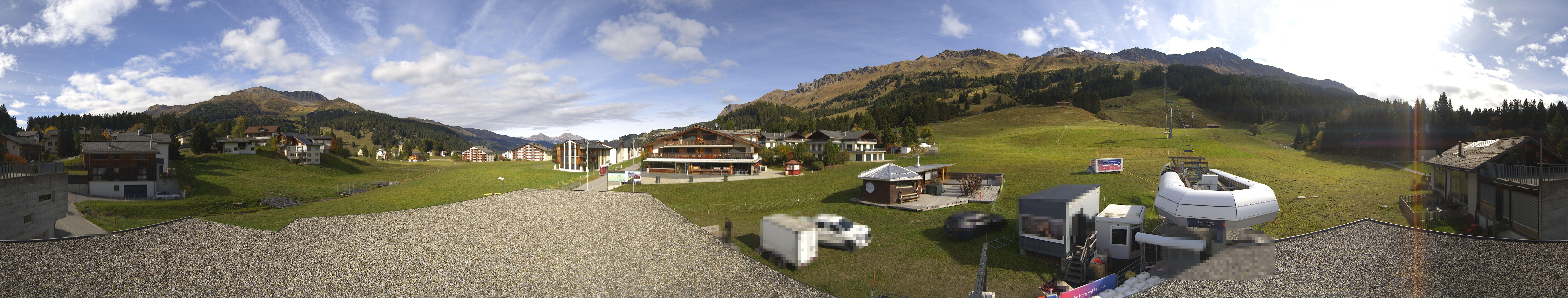 Archiv Foto Webcam Panoramablick Parpan