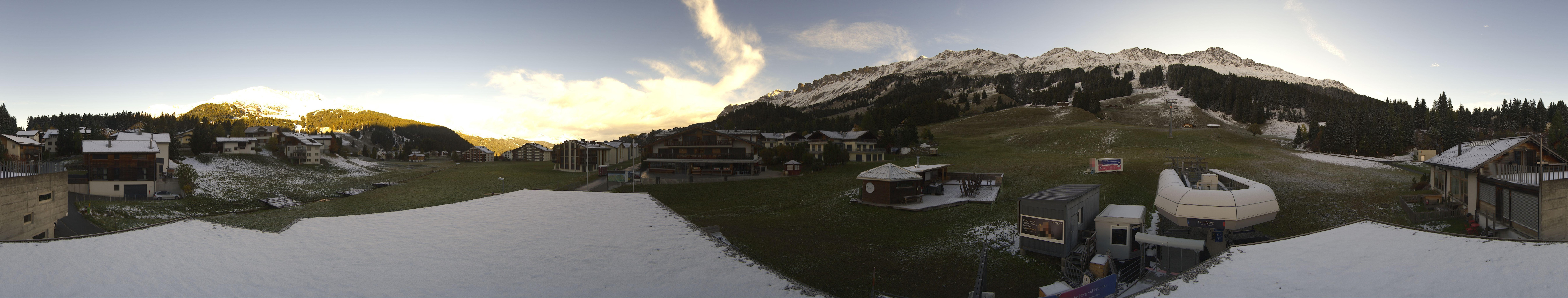 Archiv Foto Webcam Panoramablick Parpan
