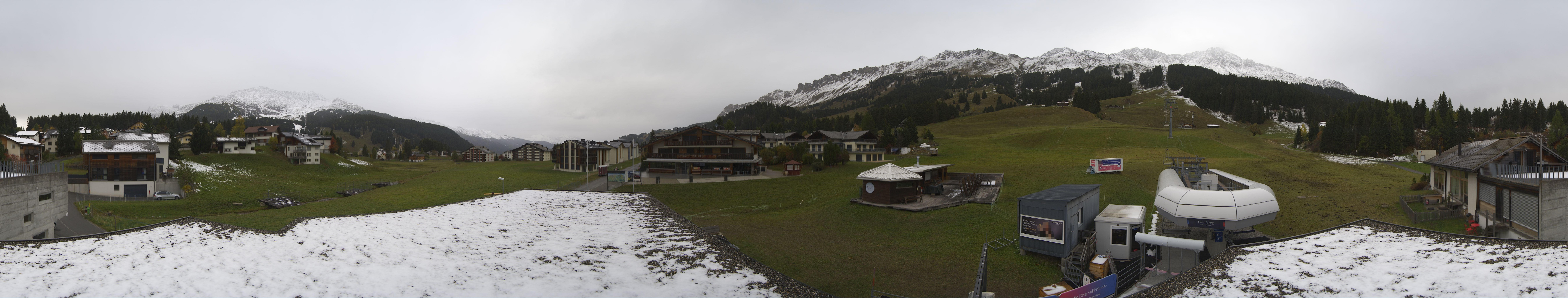 Archiv Foto Webcam Panoramablick Parpan