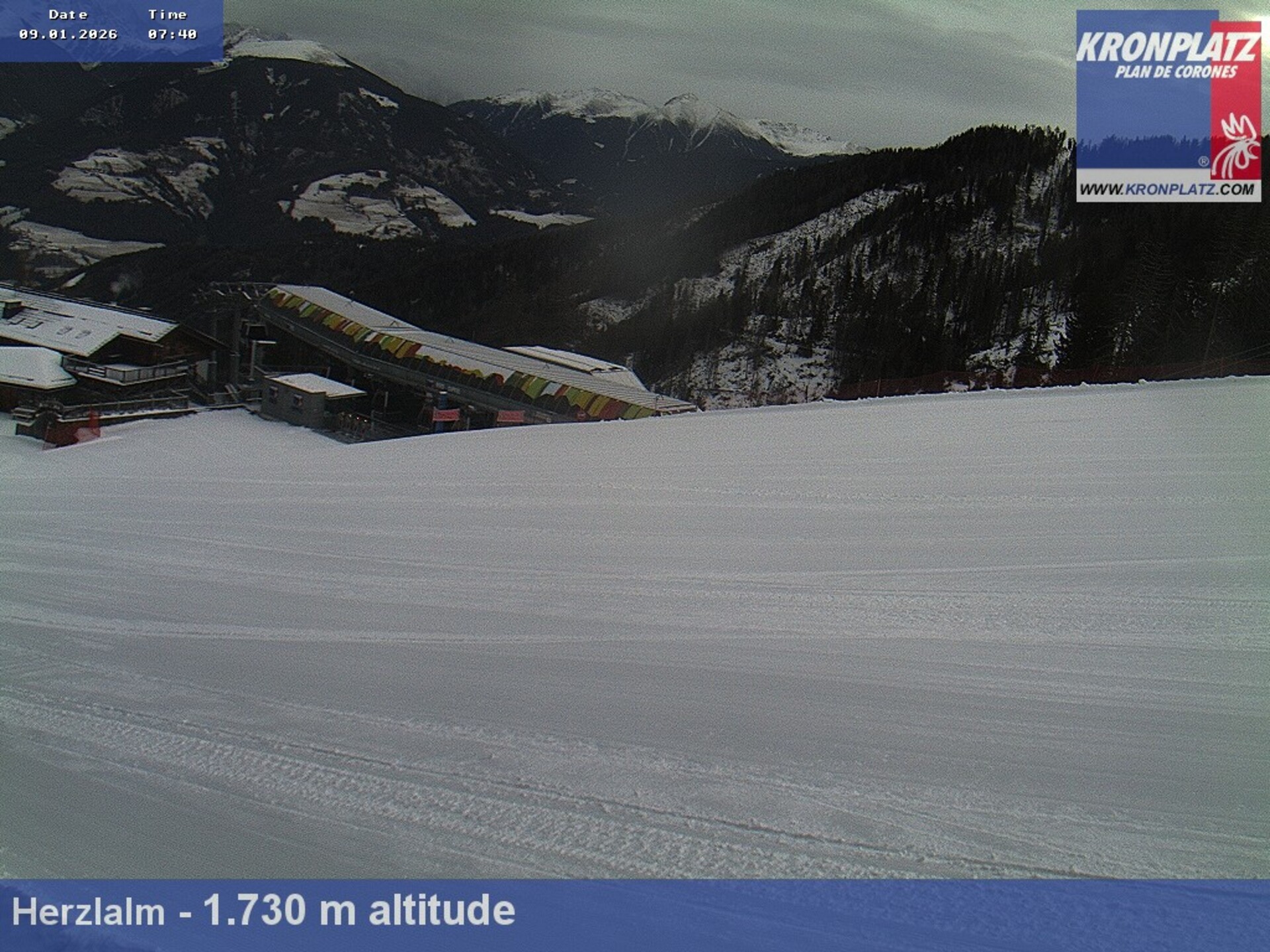 Archiv Foto Webcam Herzlalm, Kronplatz
