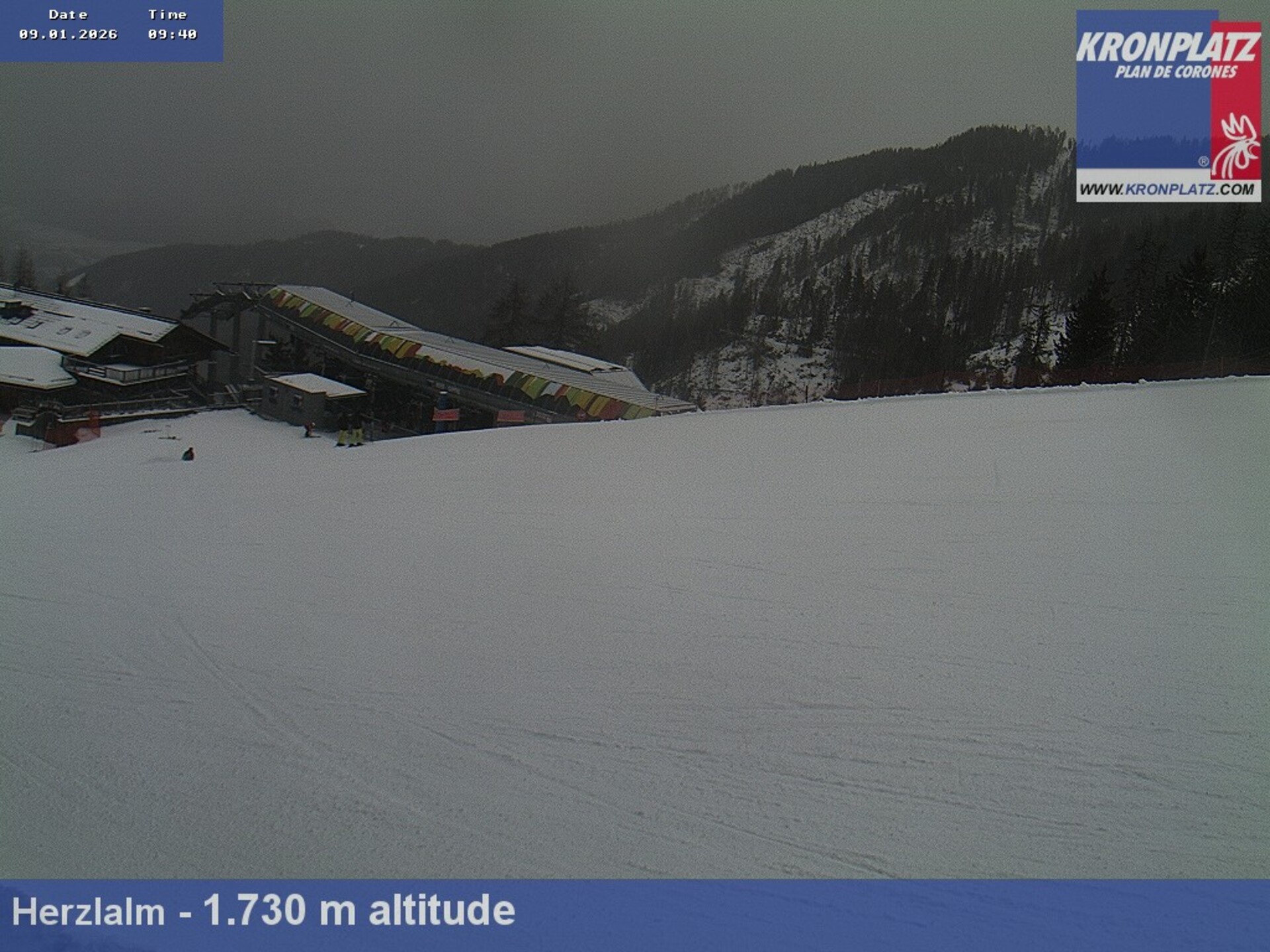 Archiv Foto Webcam Herzlalm, Kronplatz