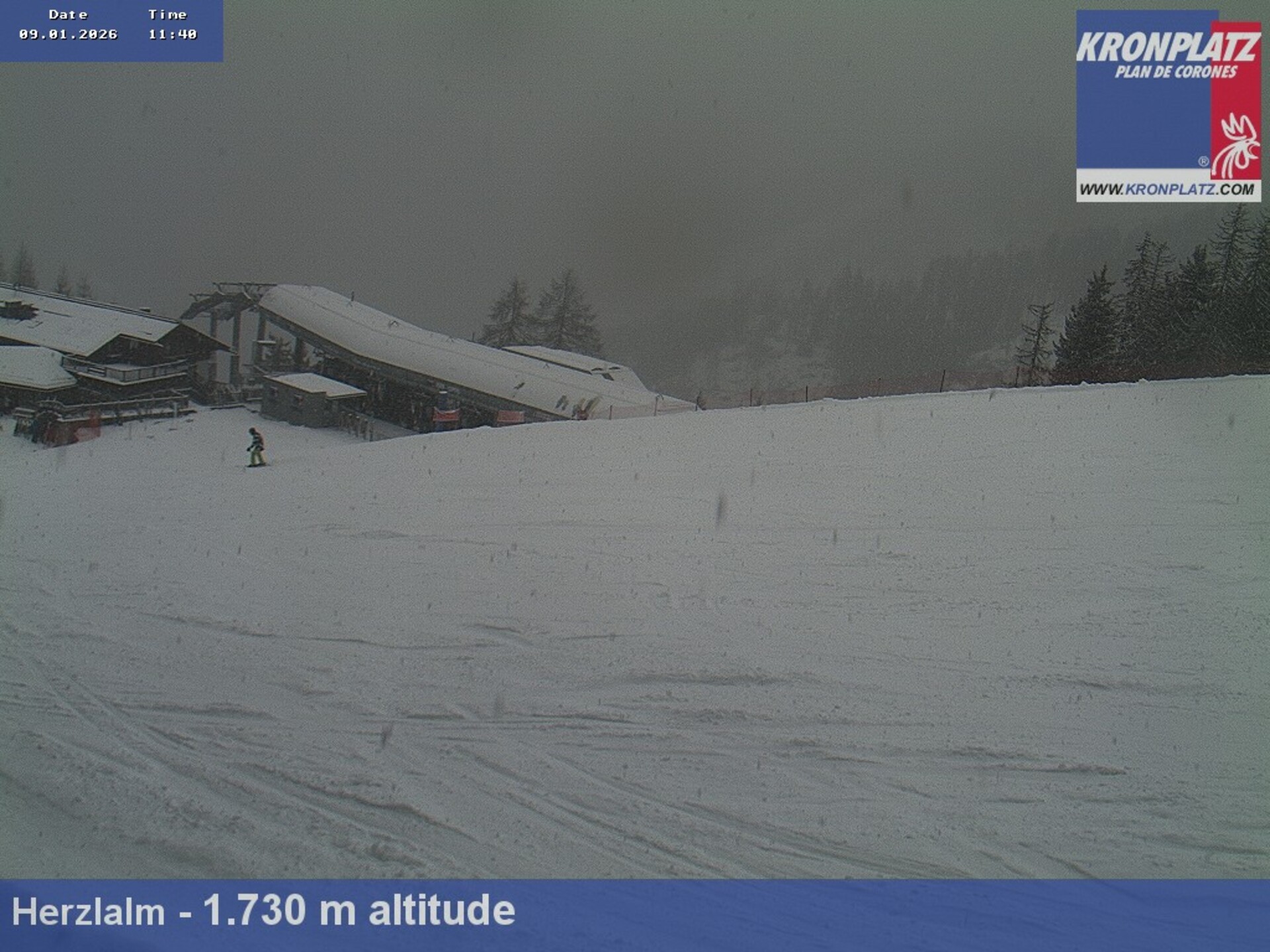 Archiv Foto Webcam Herzlalm, Kronplatz
