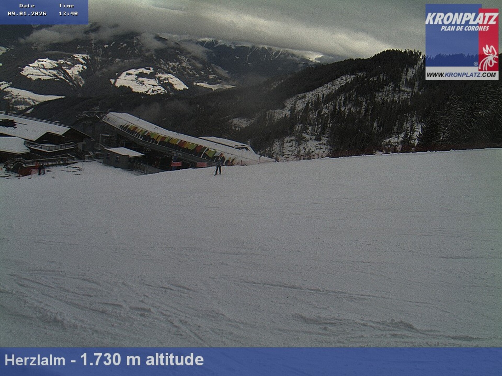 Archiv Foto Webcam Herzlalm, Kronplatz